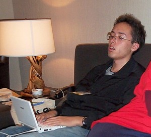 alannapping How coders nap. Alan taking a break.