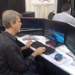 My Hubby Steven playing Distance :-)